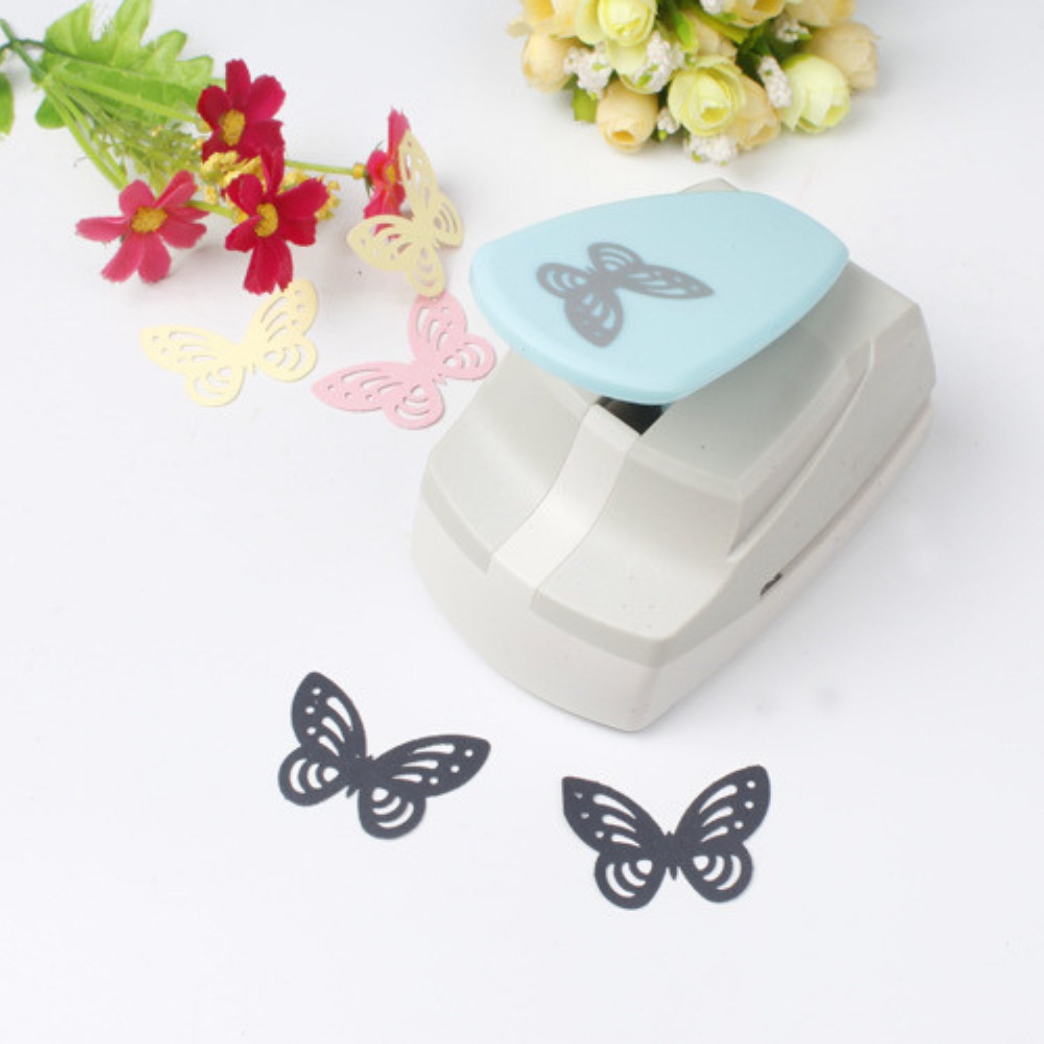Hollow Butterfly Pattern Handheld Press Embossing Tool 12