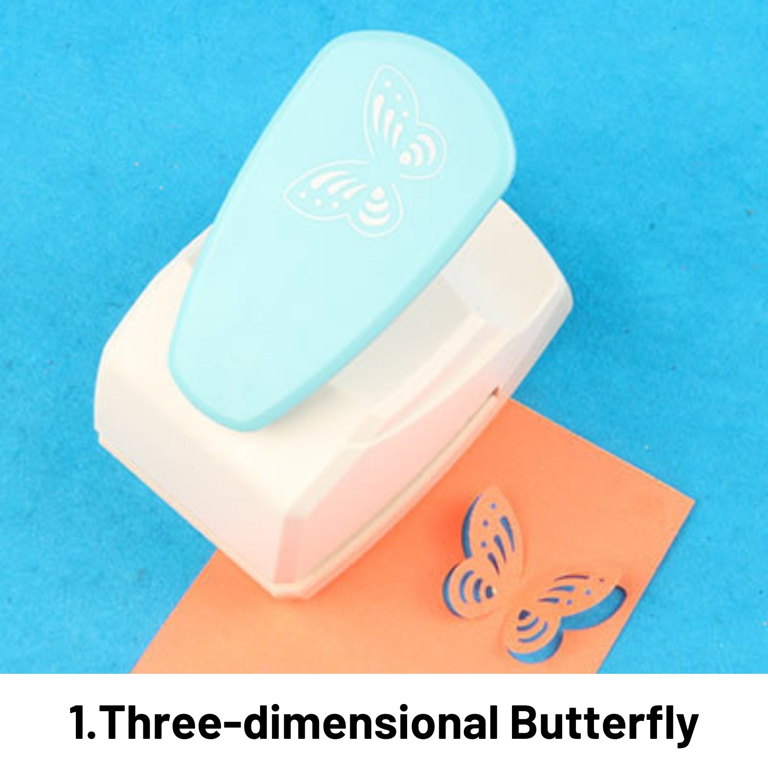 Hollow Butterfly Pattern Handheld Press Embossing Tool 1