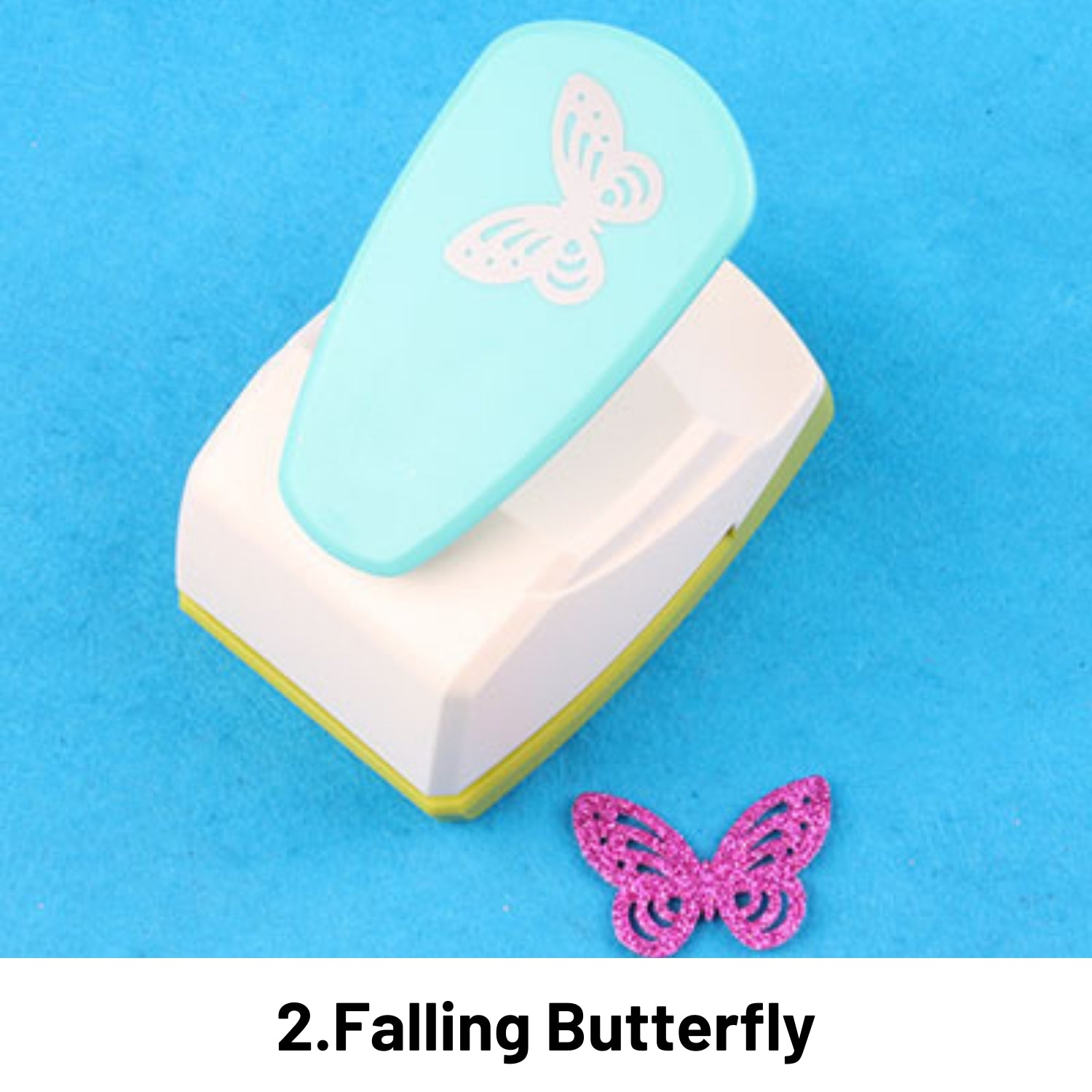 Hollow Butterfly Pattern Handheld Press Embossing Tool 2