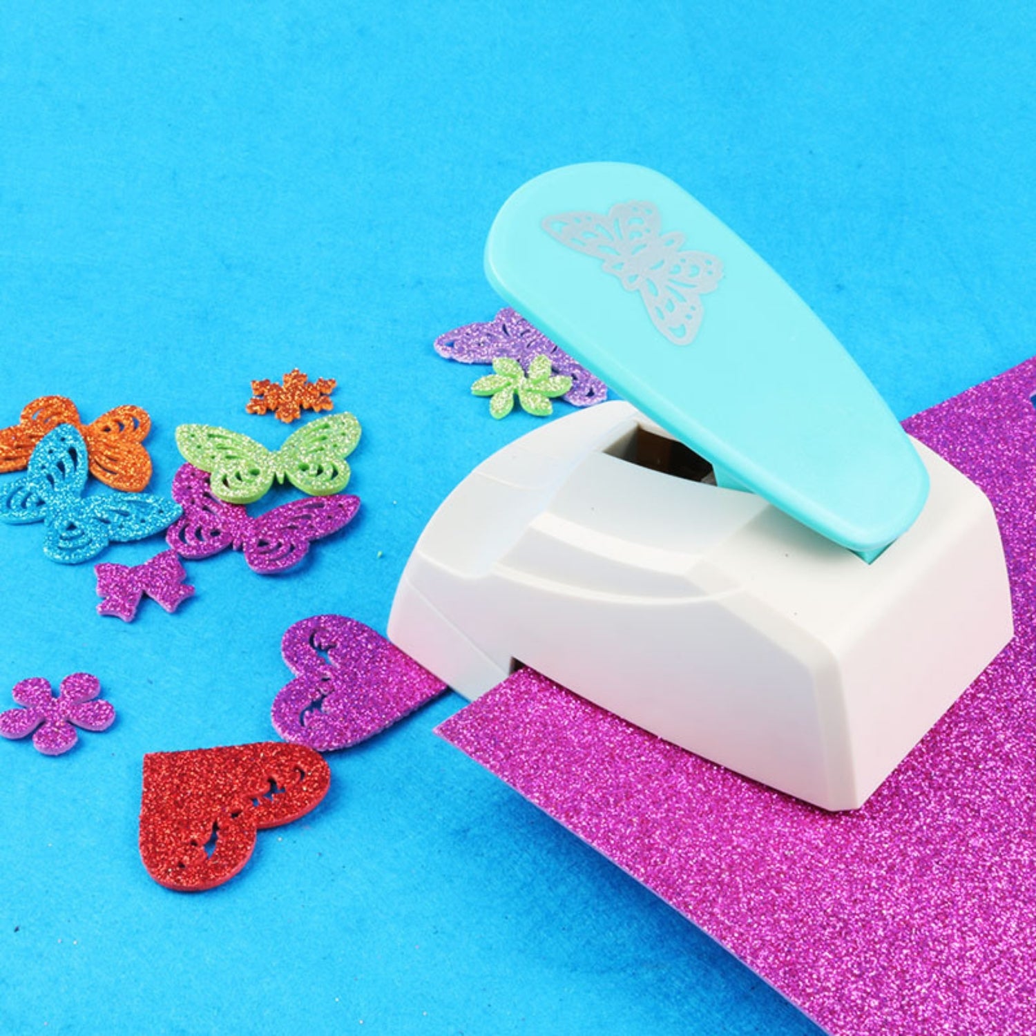 Hollow Butterfly Pattern Handheld Press Embossing Tool 7