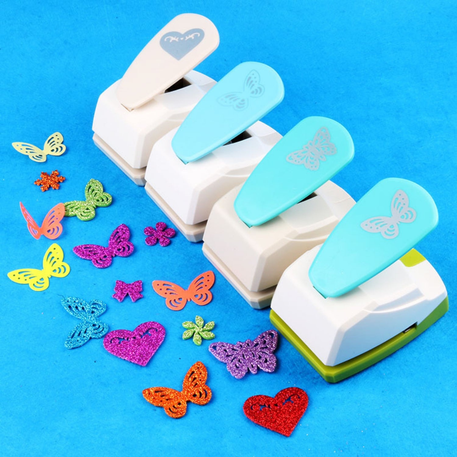 Hollow Butterfly Pattern Handheld Press Embossing Tool 9