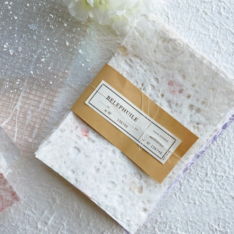 Hollow Mesh Specialty Paper Mixed Junk Journal Paper a2