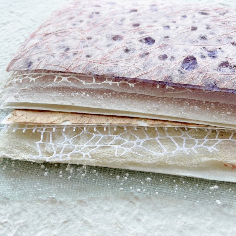 Hollow Mesh Specialty Paper Mixed Junk Journal Paper c