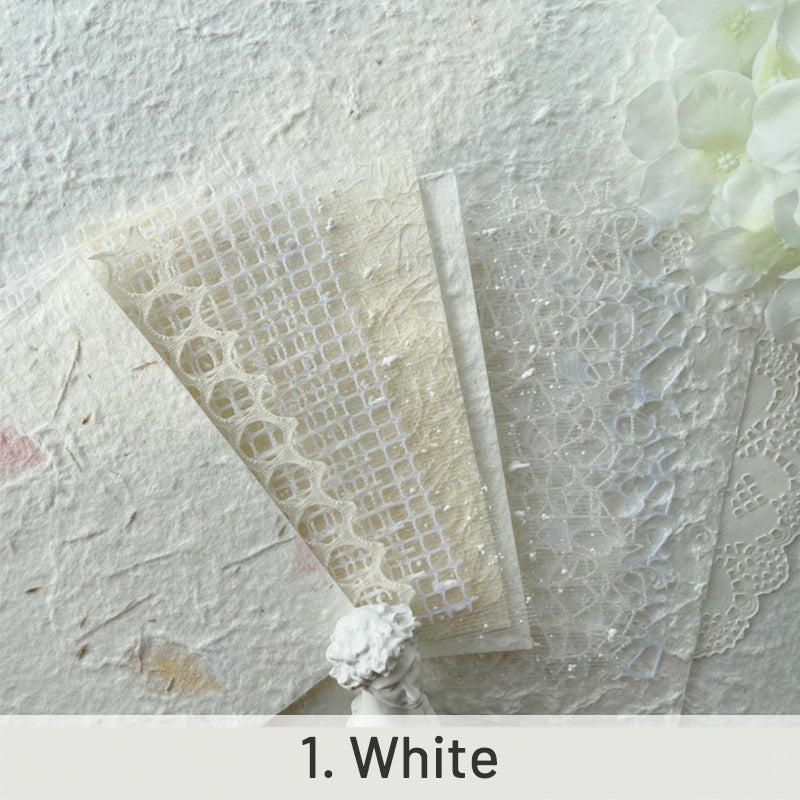 Hollow Mesh Specialty Paper Mixed Junk Journal Paper sku-1