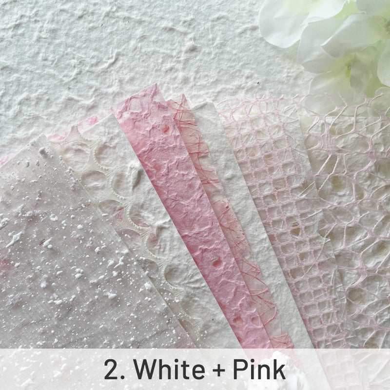 Hollow Mesh Specialty Paper Mixed Junk Journal Paper sku-2