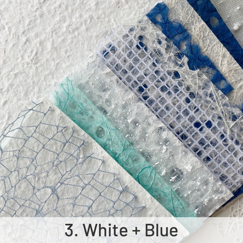 Hollow Mesh Specialty Paper Mixed Junk Journal Paper sku-3