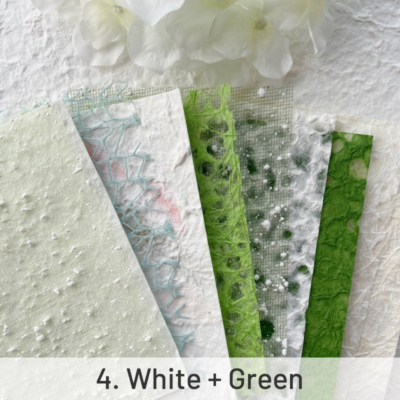 Hollow Mesh Specialty Paper Mixed Junk Journal Paper sku-4