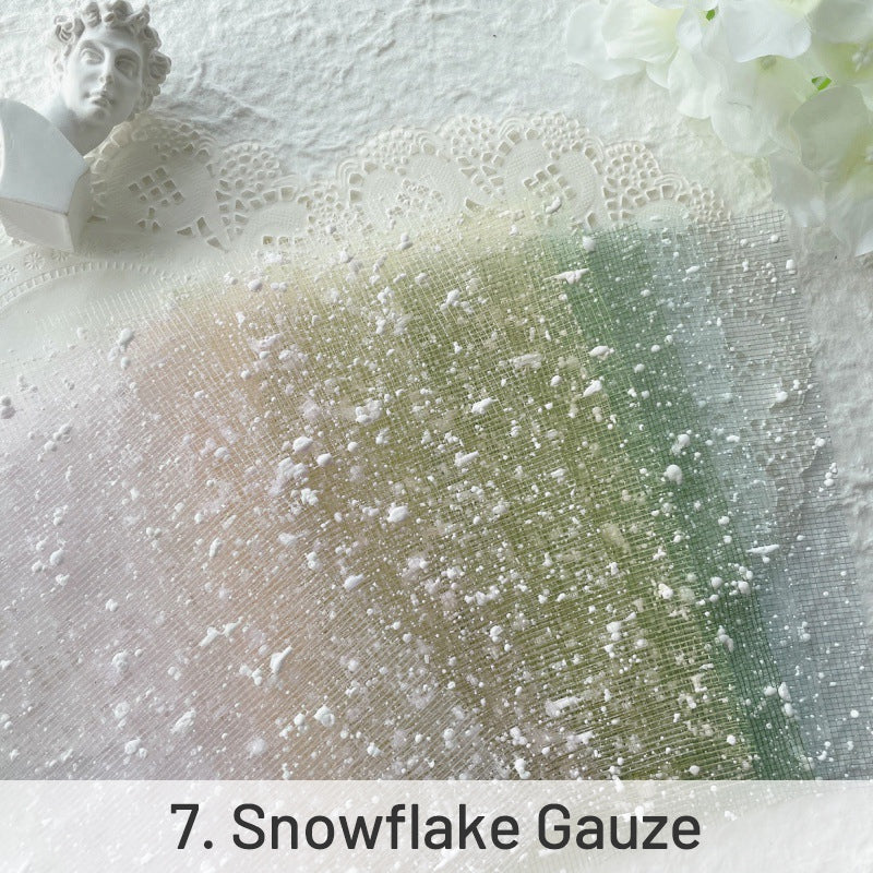 Hollow Mesh Specialty Paper Mixed Junk Journal Paper sku-7