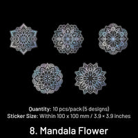 8. Mandala Flower
