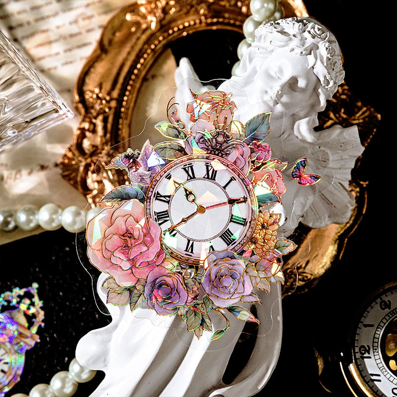 Household Items PET Stickers - Plant, Bottle, Furniture, Tableware, Window, Clock, Lamp c