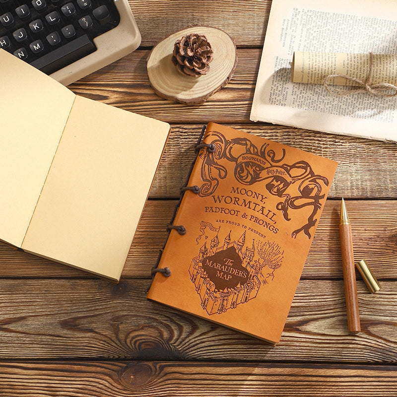 Harry Potter HP Wizard Magic Badge Castle Notebook3