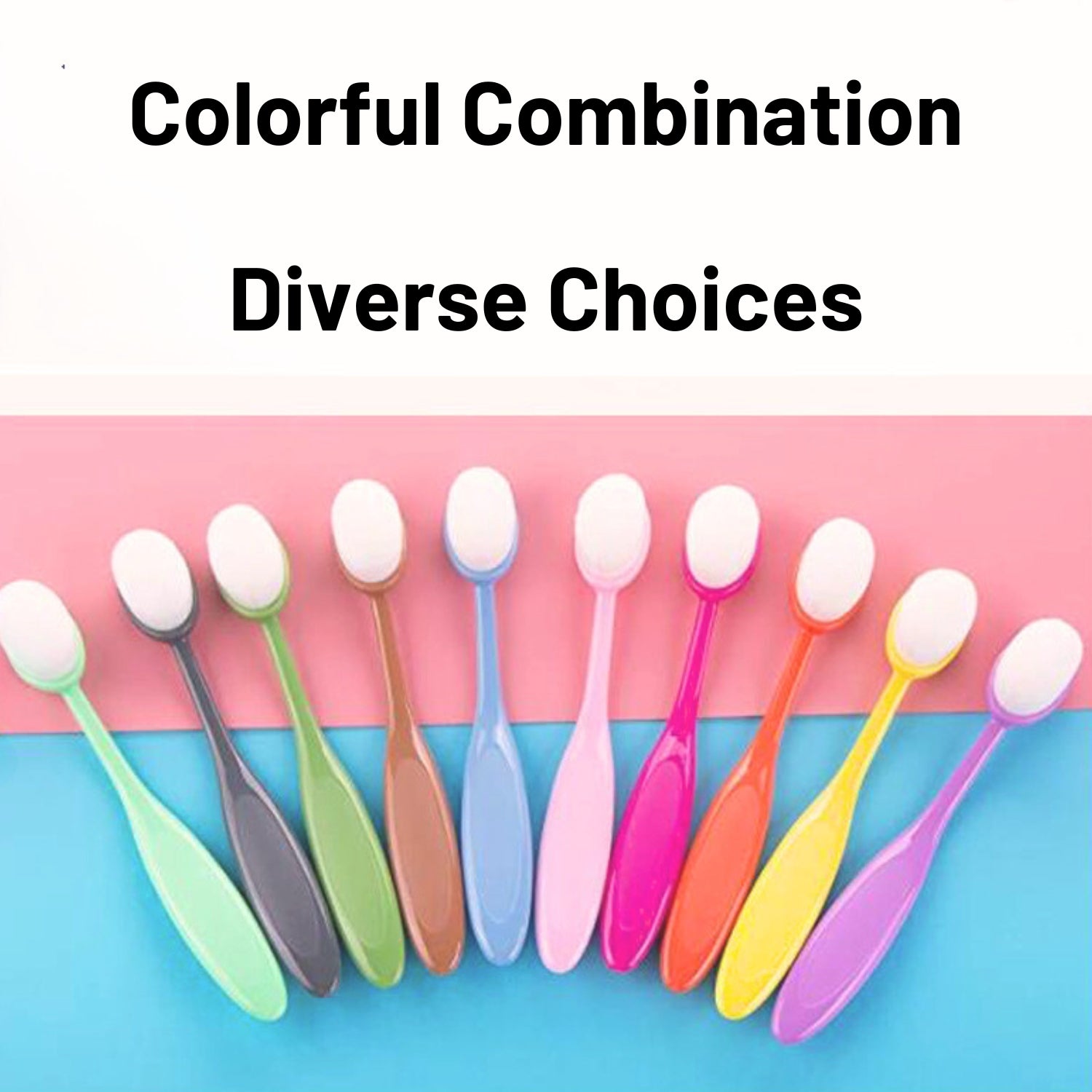 Ink Blending Brushes with Color Handles(5pcs) 轮播图