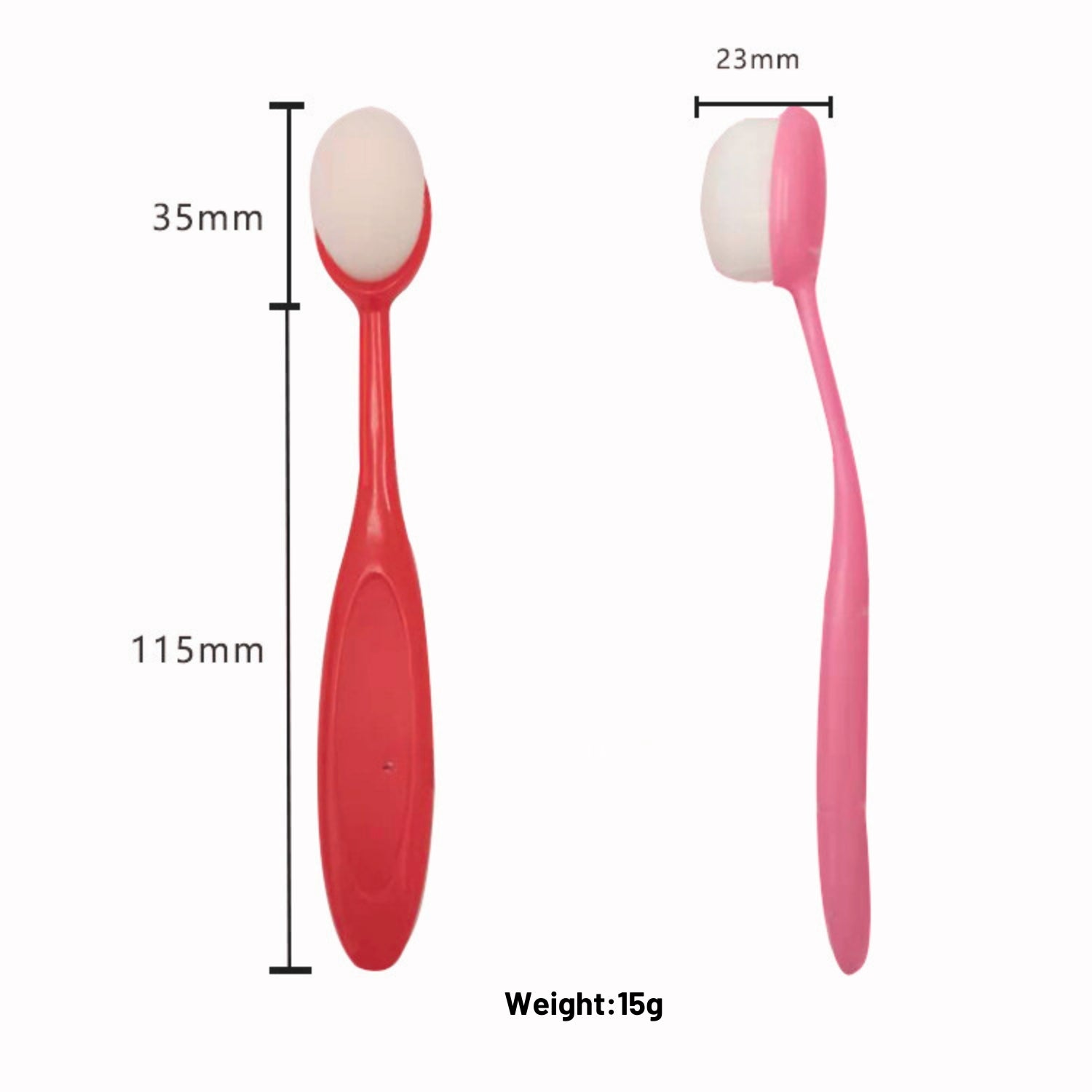 Ink Blending Brushes with Color Handles(5pcs) 12