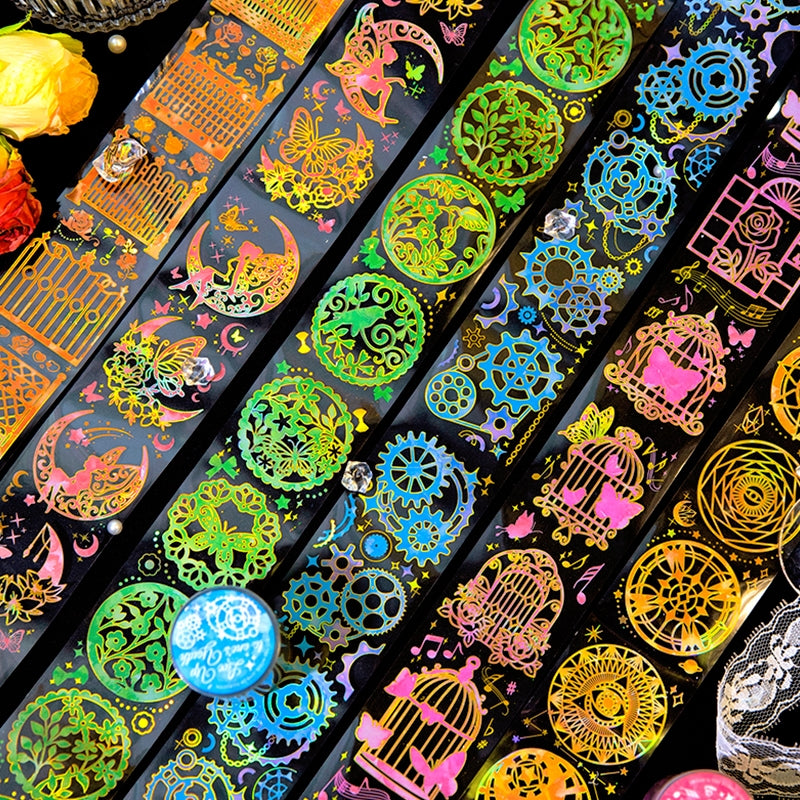 INS-style Holographic Hot Stamping PET Tape a