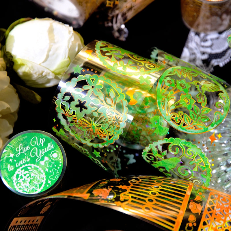 INS-style Holographic Hot Stamping PET Tape b3