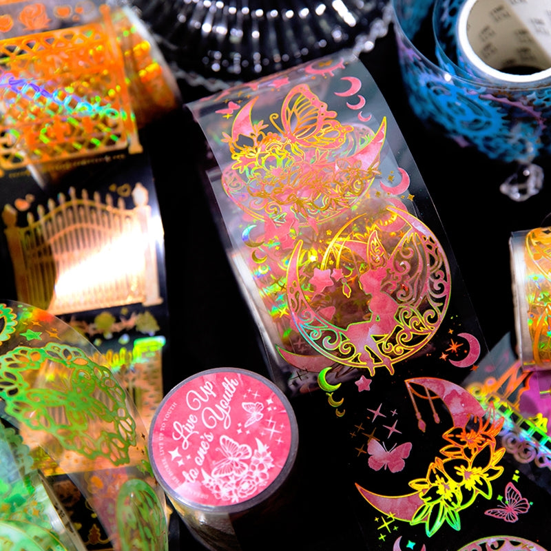 INS-style Holographic Hot Stamping PET Tape b6