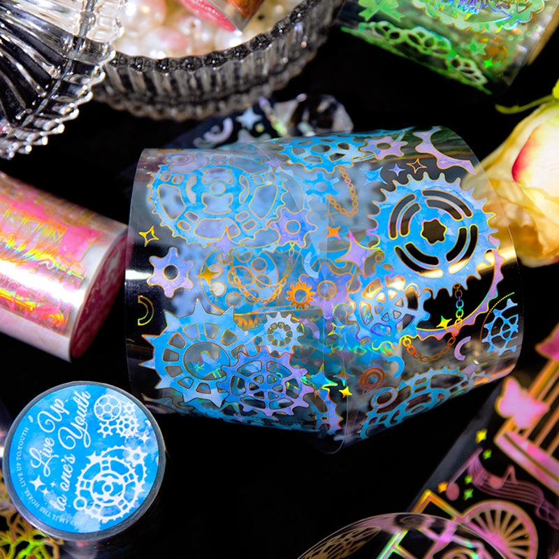 INS-style Holographic Hot Stamping PET Tape c3