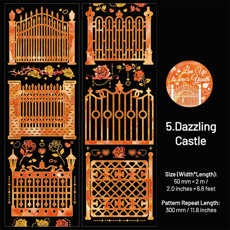 INS-style Holographic Hot Stamping PET Tape sku-5