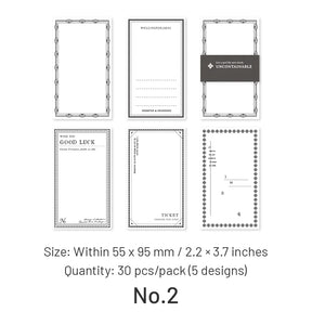 Instagram-style Mini Notepads Paper sku-2