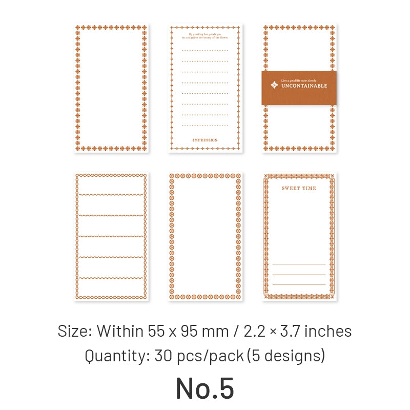 Instagram-style Mini Notepads Paper sku-5