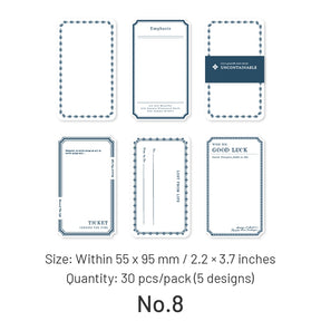 Instagram-style Mini Notepads Paper sku-8