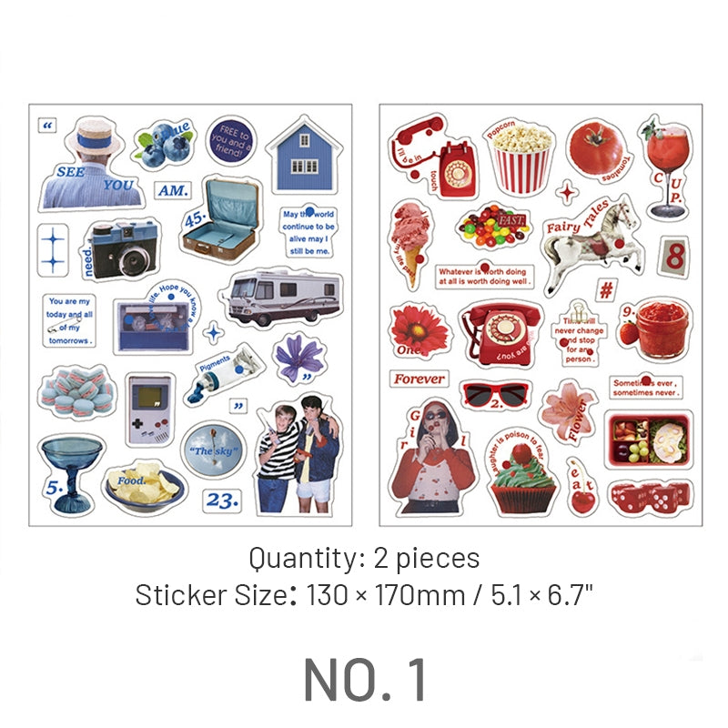 Food and Home Goods -themed Stickers4