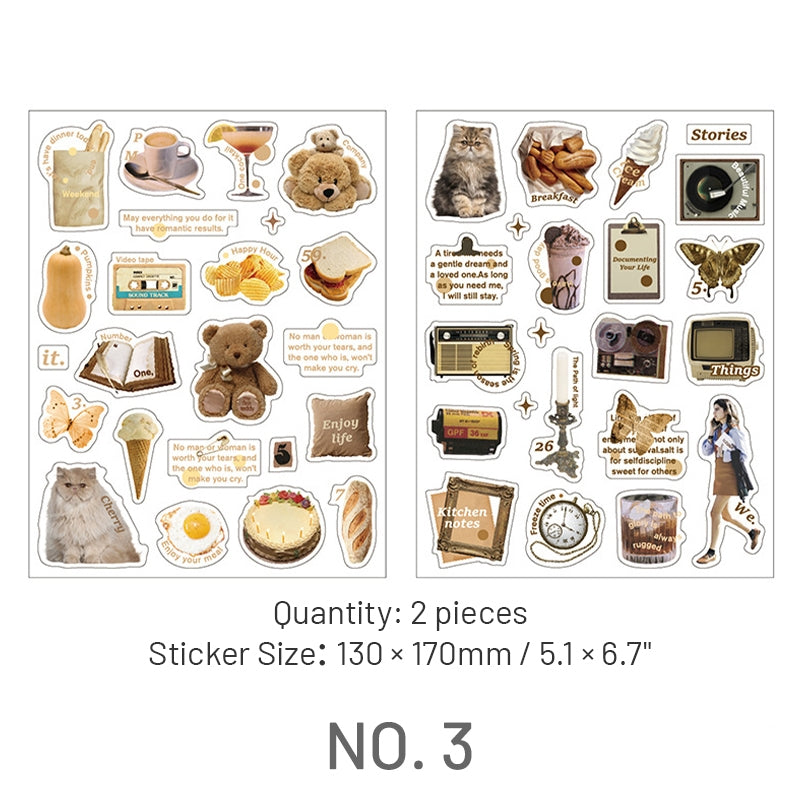 Food and Home Goods -themed Stickers6