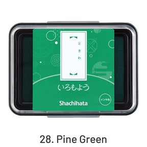 Japan Shachihata Oil Pigment Rubber Stamp Ink Pad sku-28