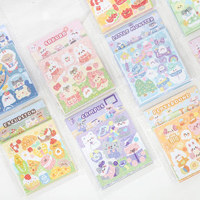 Kawaii Cartoon Animal Children's Journal Decorative Stickers b4