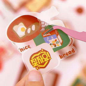 Korean Style Cartoon PET Sticker Pack c