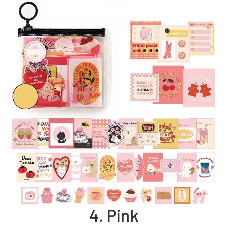 Korean Style Cartoon PET Sticker Pack sku-4