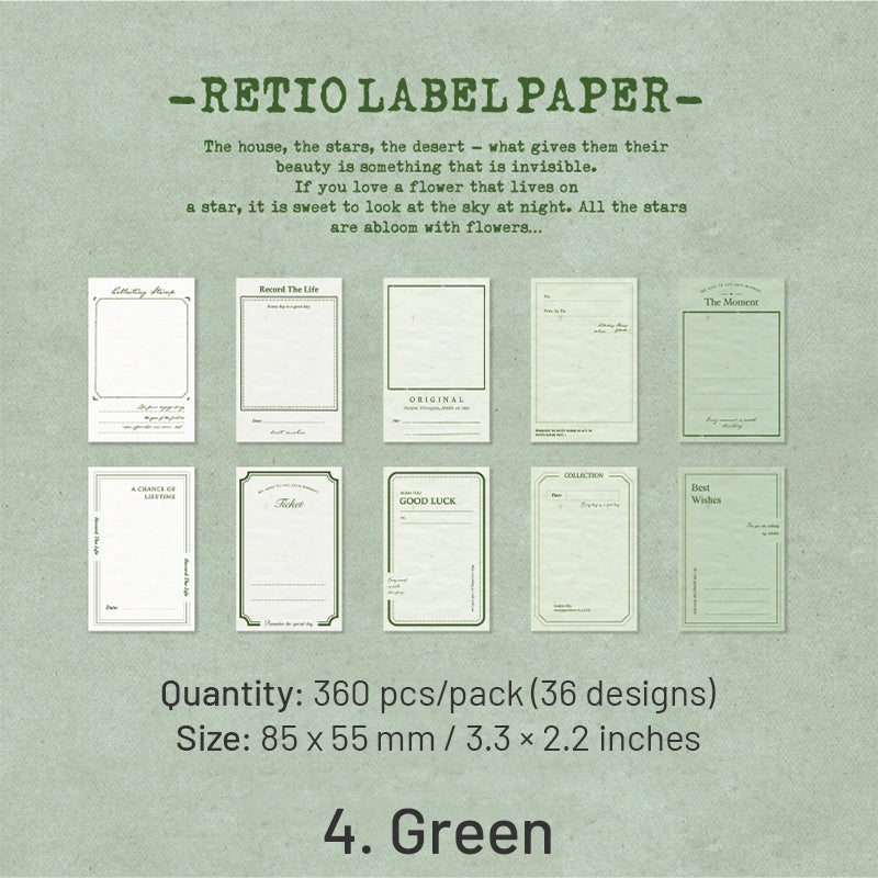 Label Boxed Notepaper sku-4