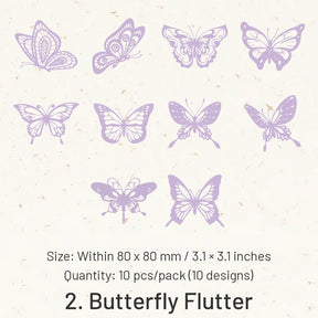 Lace Collection Hollow Lace Paper - Frames, Butterflies, Bird Cages sku-2
