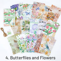 4. Butterflies and Flowers