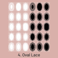 4. Oval Lace