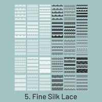 5. Fine Silk Lace