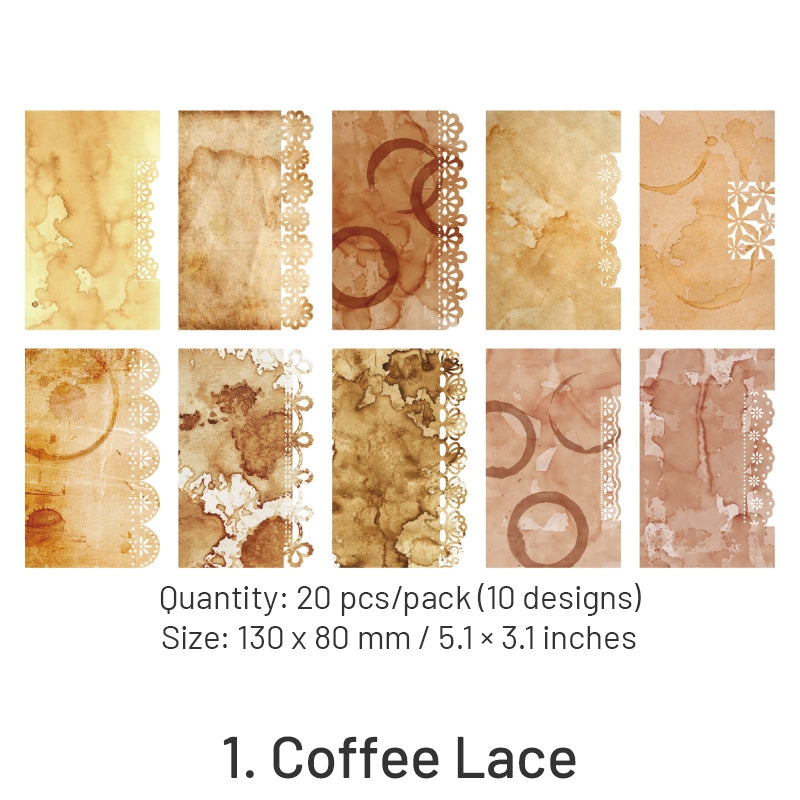 Lace Symphony Vintage Hollow Lace Memo Paper sku-1