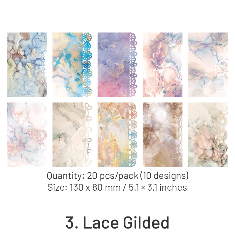 Lace Symphony Vintage Hollow Lace Memo Paper sku-3