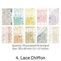 4. Lace Chiffon