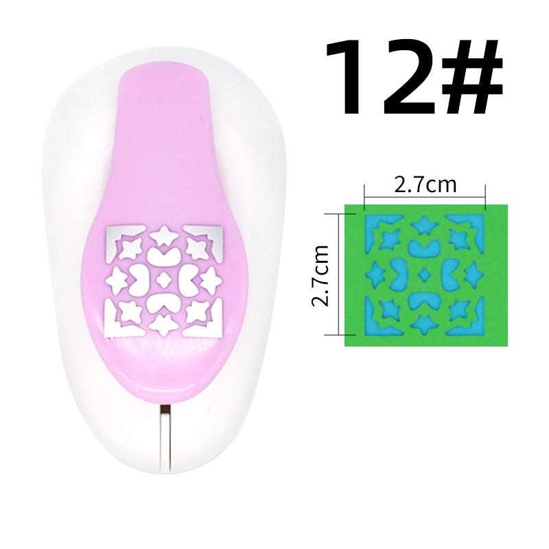 Large DIY Handmade Embossing Machine Independent Hollow Pattern Paper Art Machine 主图-23