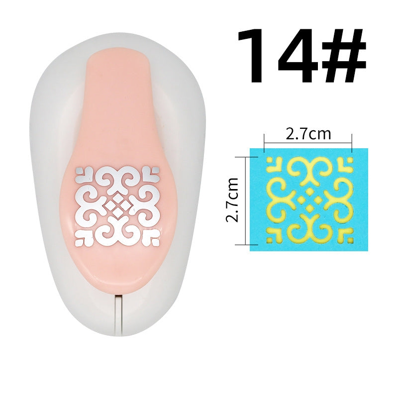 Large DIY Handmade Embossing Machine Independent Hollow Pattern Paper Art Machine 主图-24