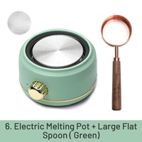 3.Electric Melting Pot + Large Flat Spoon
