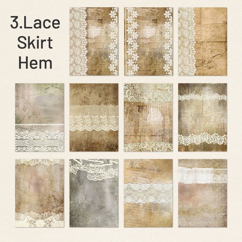 Large Vintage Lace Decorative Paper sku-3