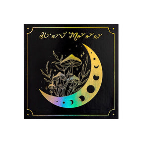 Laser PET Stickers - Butterfly, Mushroom, Gears, Moon, Magic, Fractals b6