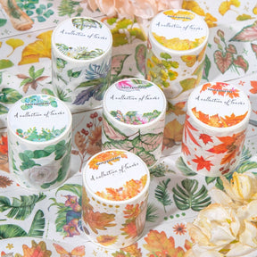 Leaf Collection Series Plant Washi Tape a