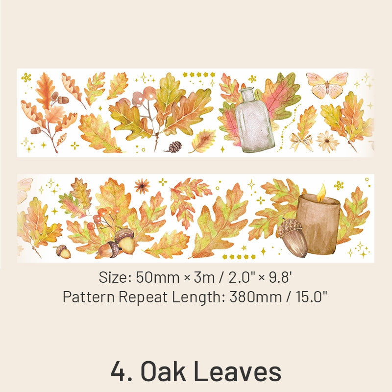 Leaf Collection Series Plant Washi Tape sku-4