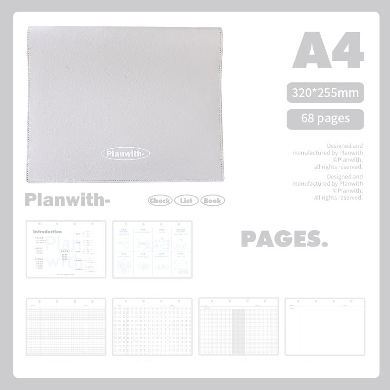 Leather Mind Map Book 主图-14