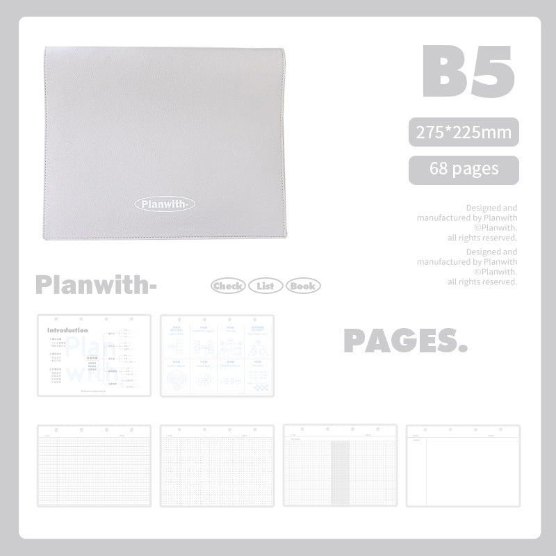 Leather Mind Map Book 主图-9