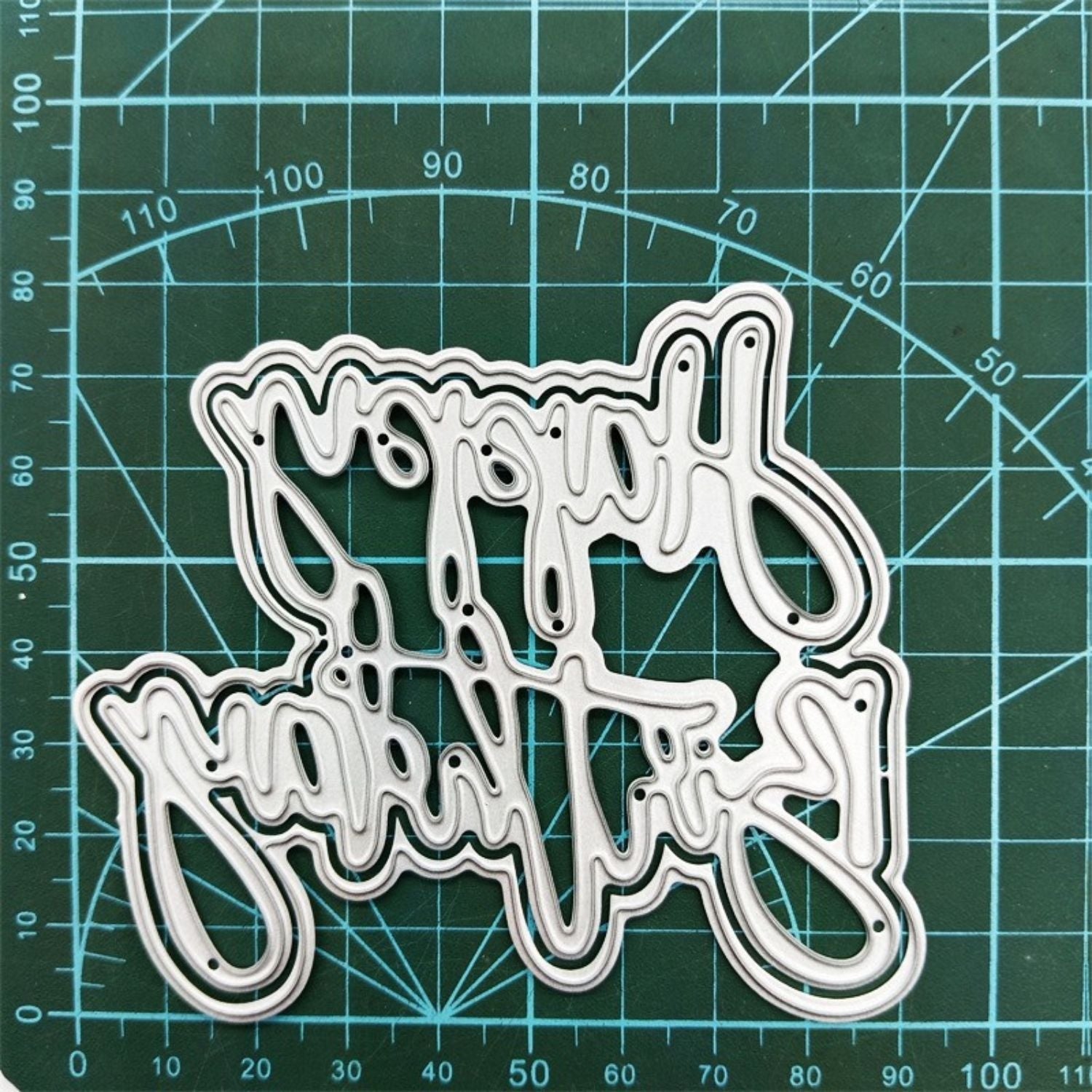 Ligatures Happy Birthday Steel Crafting Dies Scrapbooking Die-Cuts3