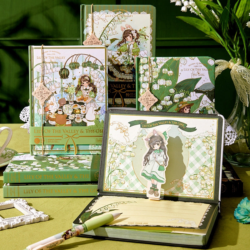 Lily of the Valley Journal Gift Box Set b